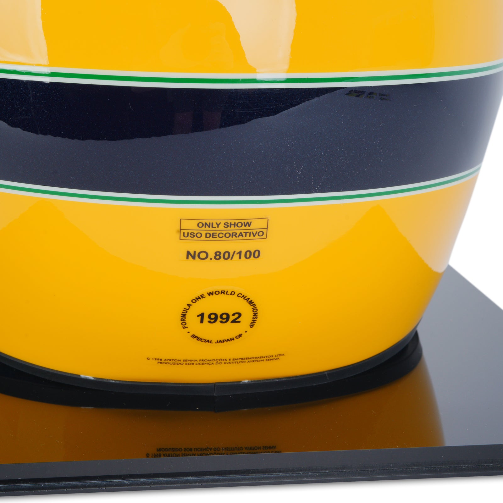 Ayrton Senna 1992 Replica Helmet