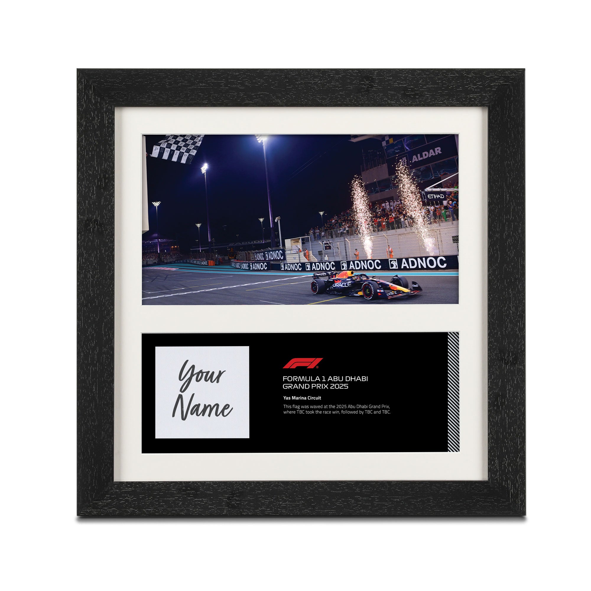 Own the Chequered Flag - 2025 Abu Dhabi Grand Prix