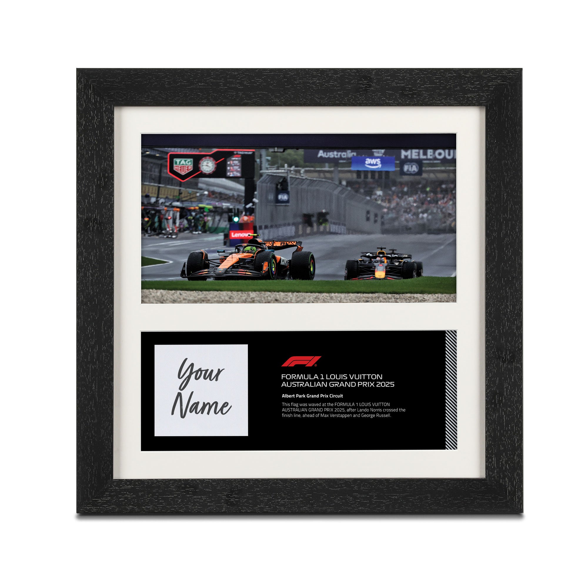 Own the Chequered Flag - 2025 Australian Grand Prix