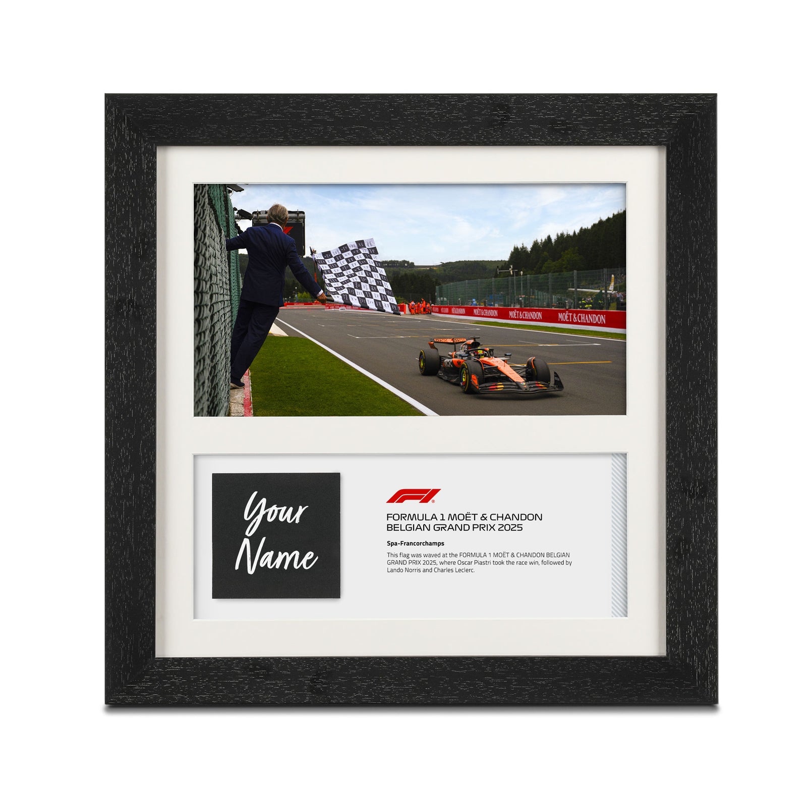 Own the Chequered Flag -  2025 Belgian Grand Prix