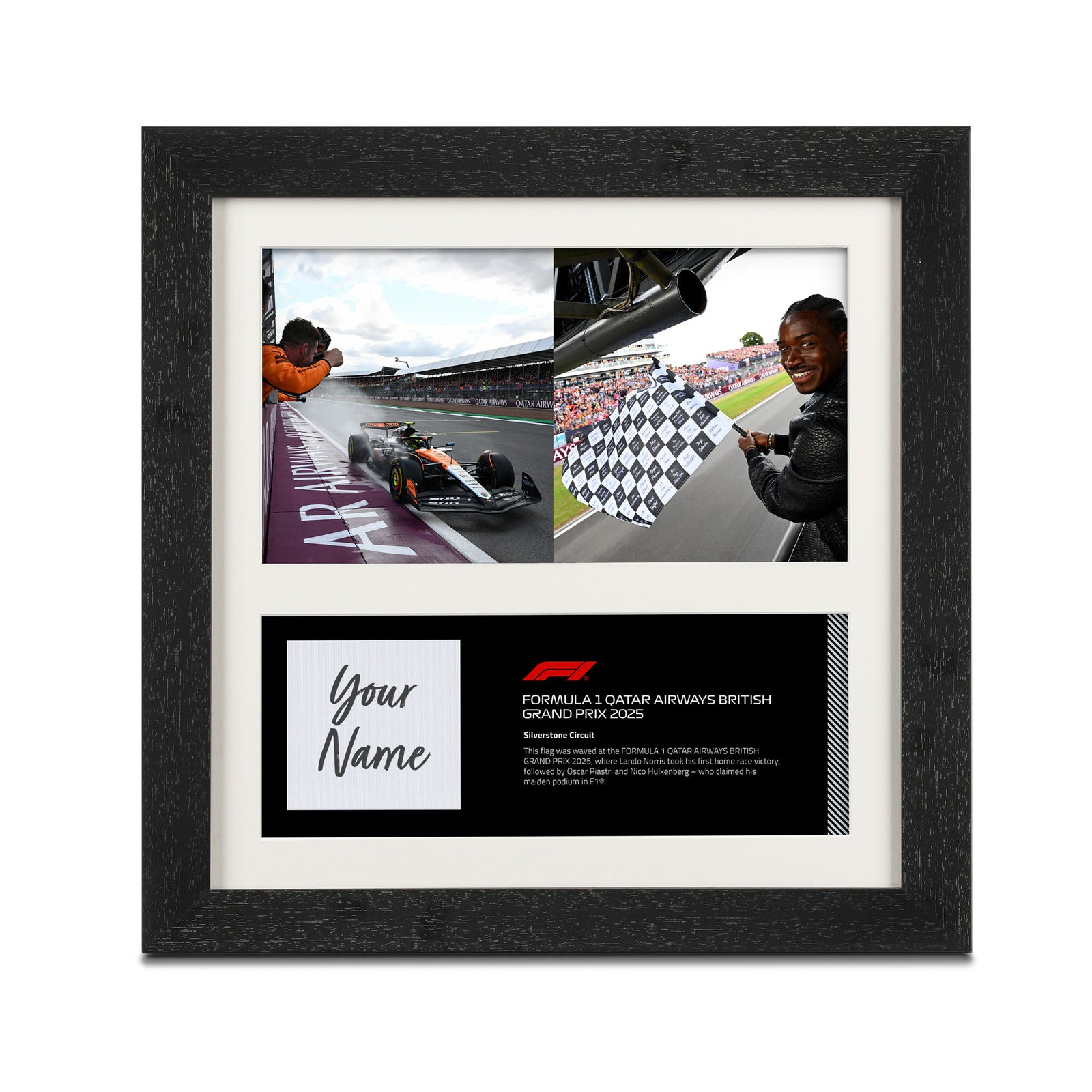 Own the Chequered Flag -  2025 British Grand Prix