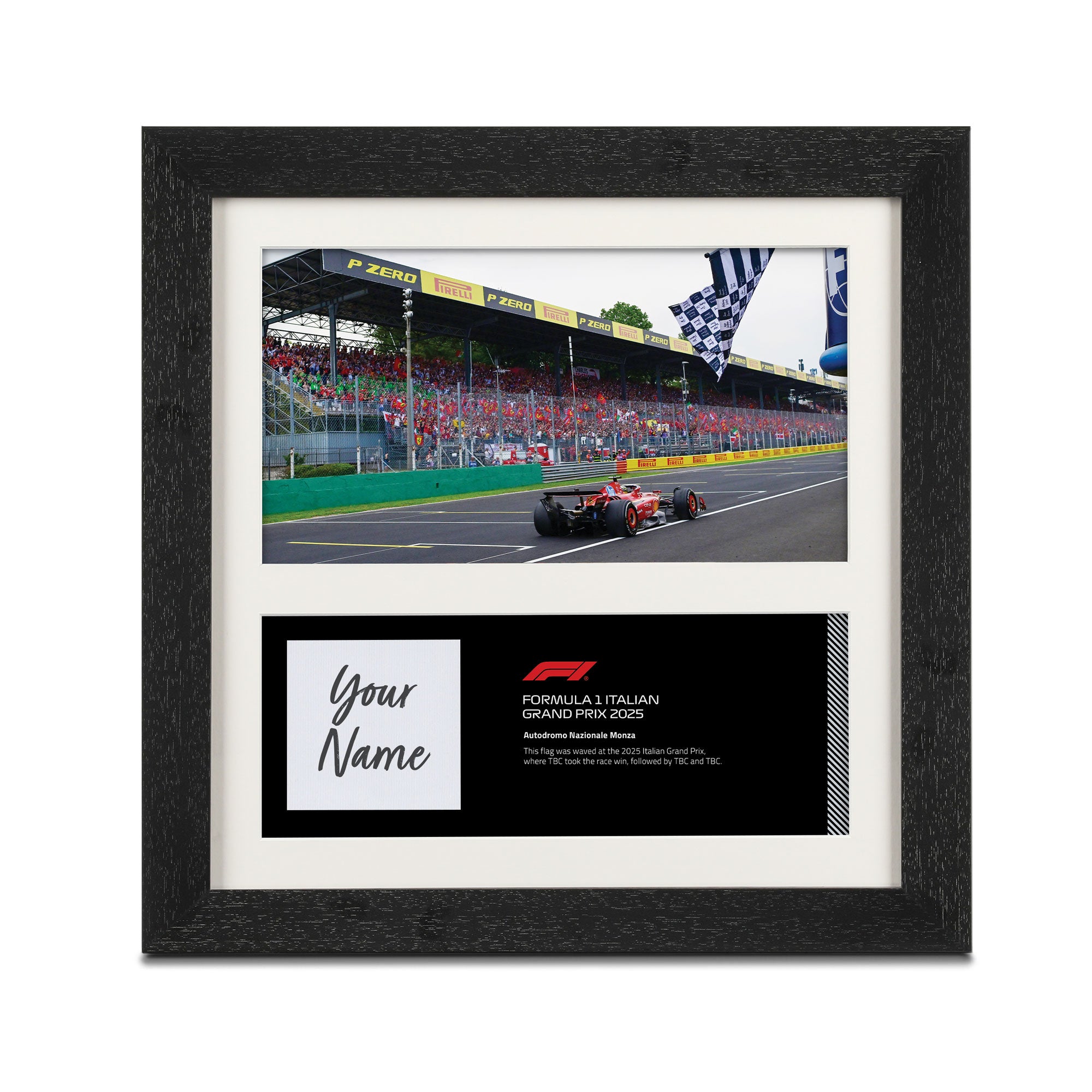 Own the Chequered Flag - 2025 Italian Grand Prix