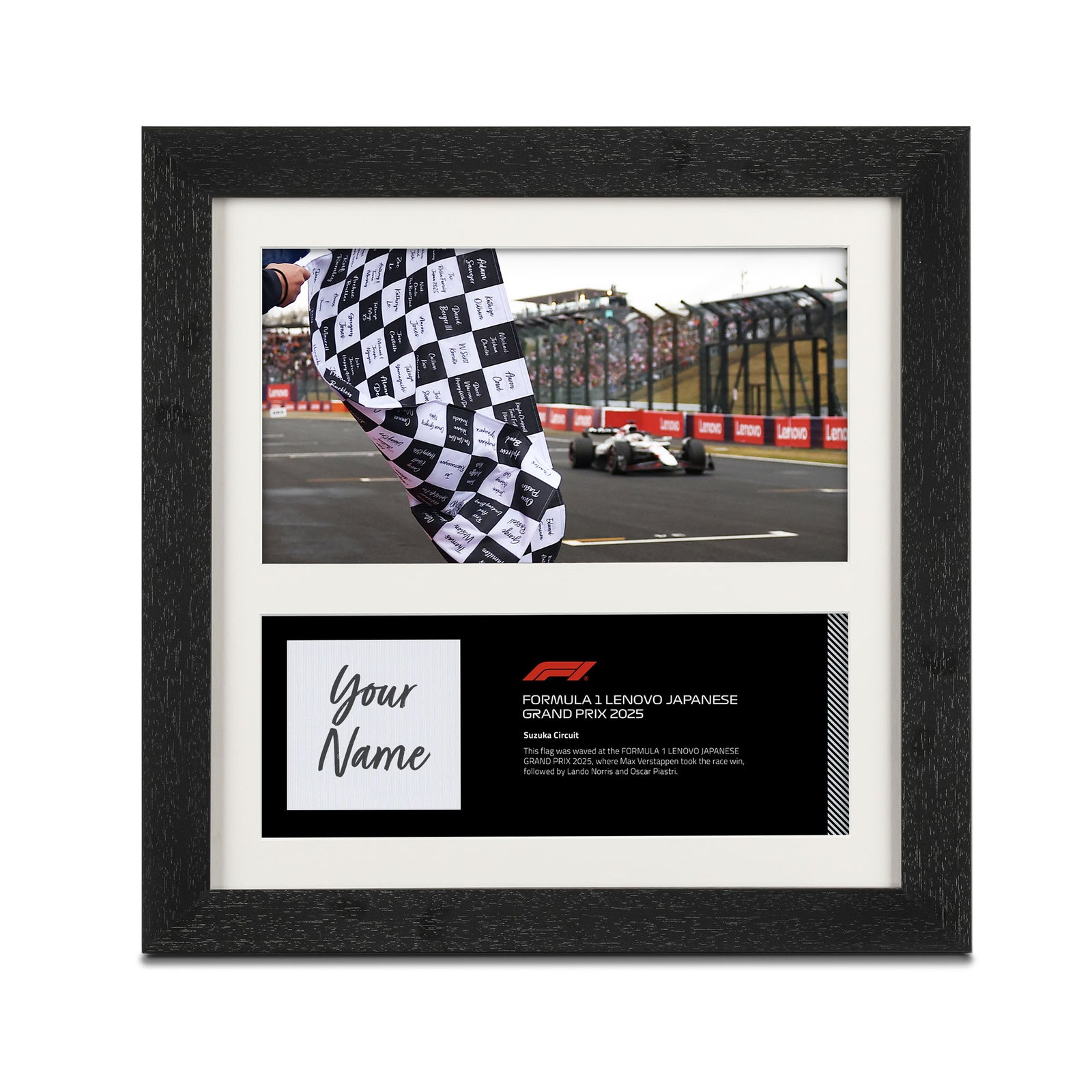 Own the Chequered Flag -  2025 Japanese Grand Prix