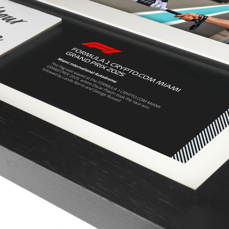 Own the Chequered Flag -  2025 Miami Grand Prix