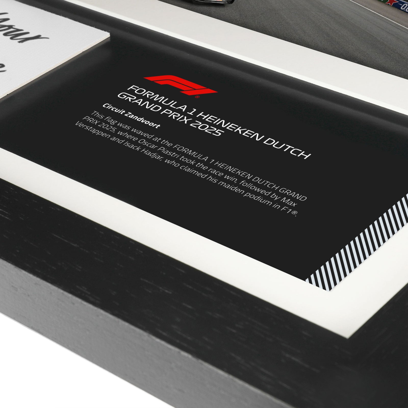 Own the Chequered Flag -  2025 Dutch Grand Prix