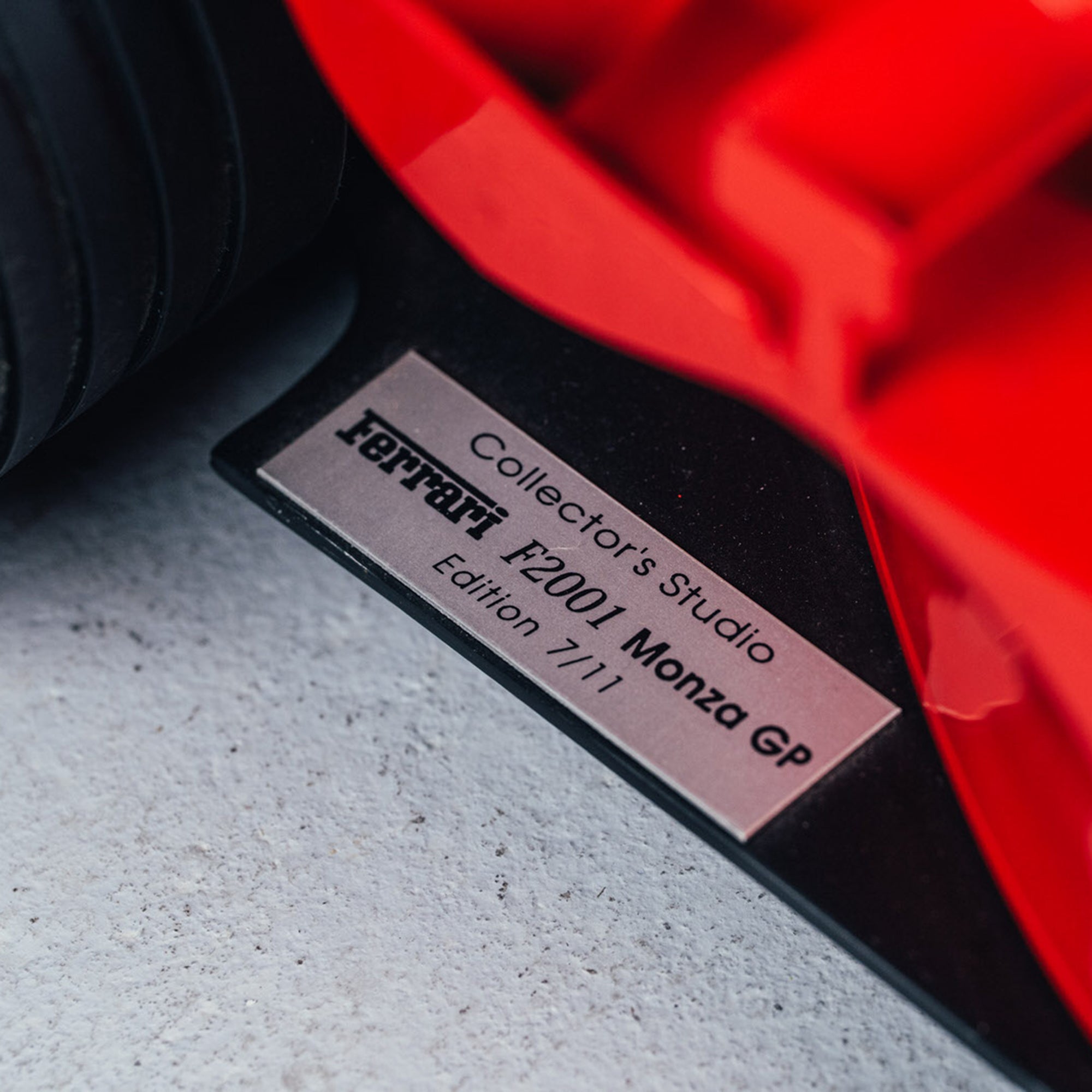 Scuderia Ferrari F2001 1:5 Scale Model - 2001 Italian Grand Prix