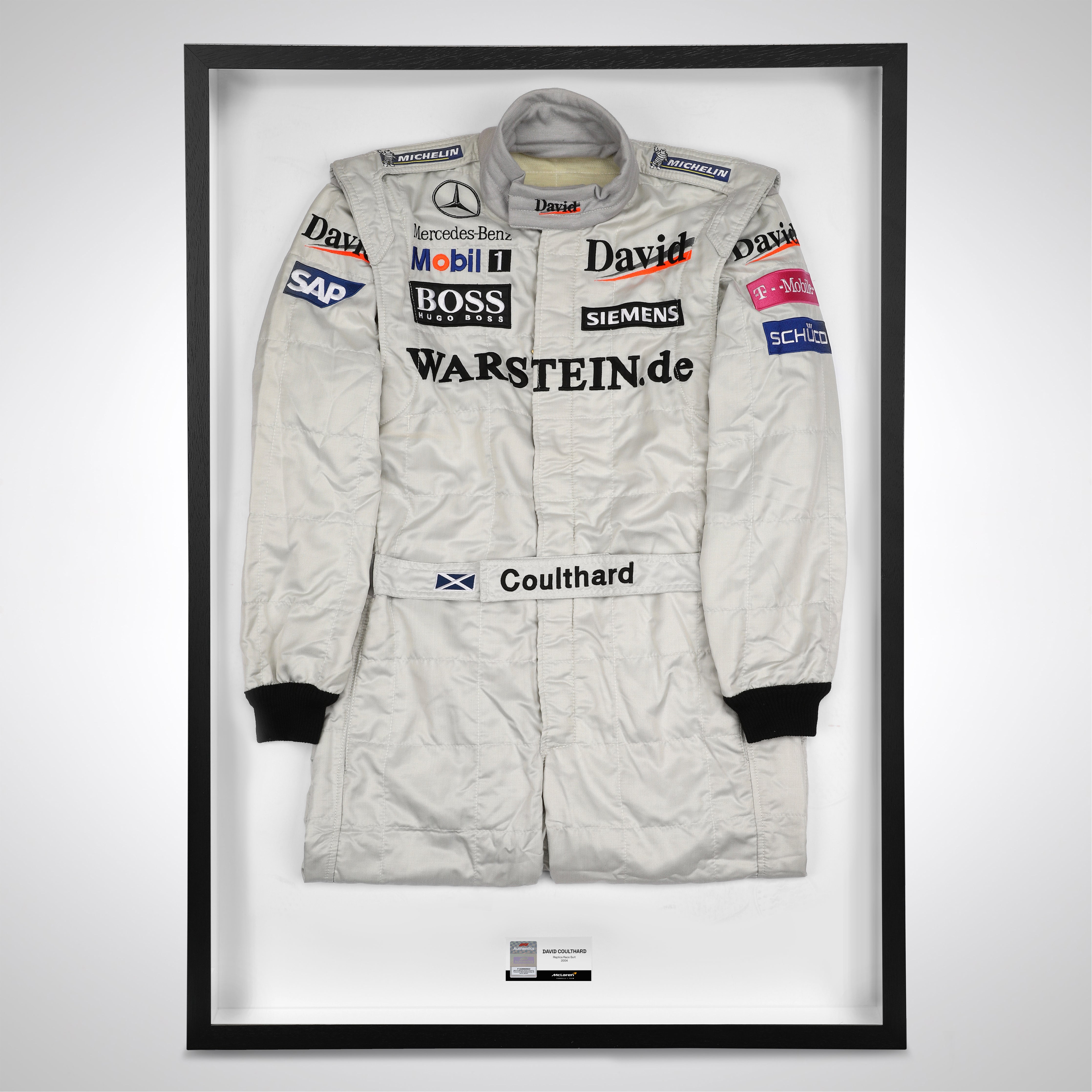 David Coulthard 2004 Replica McLaren F1 Team Race Suit