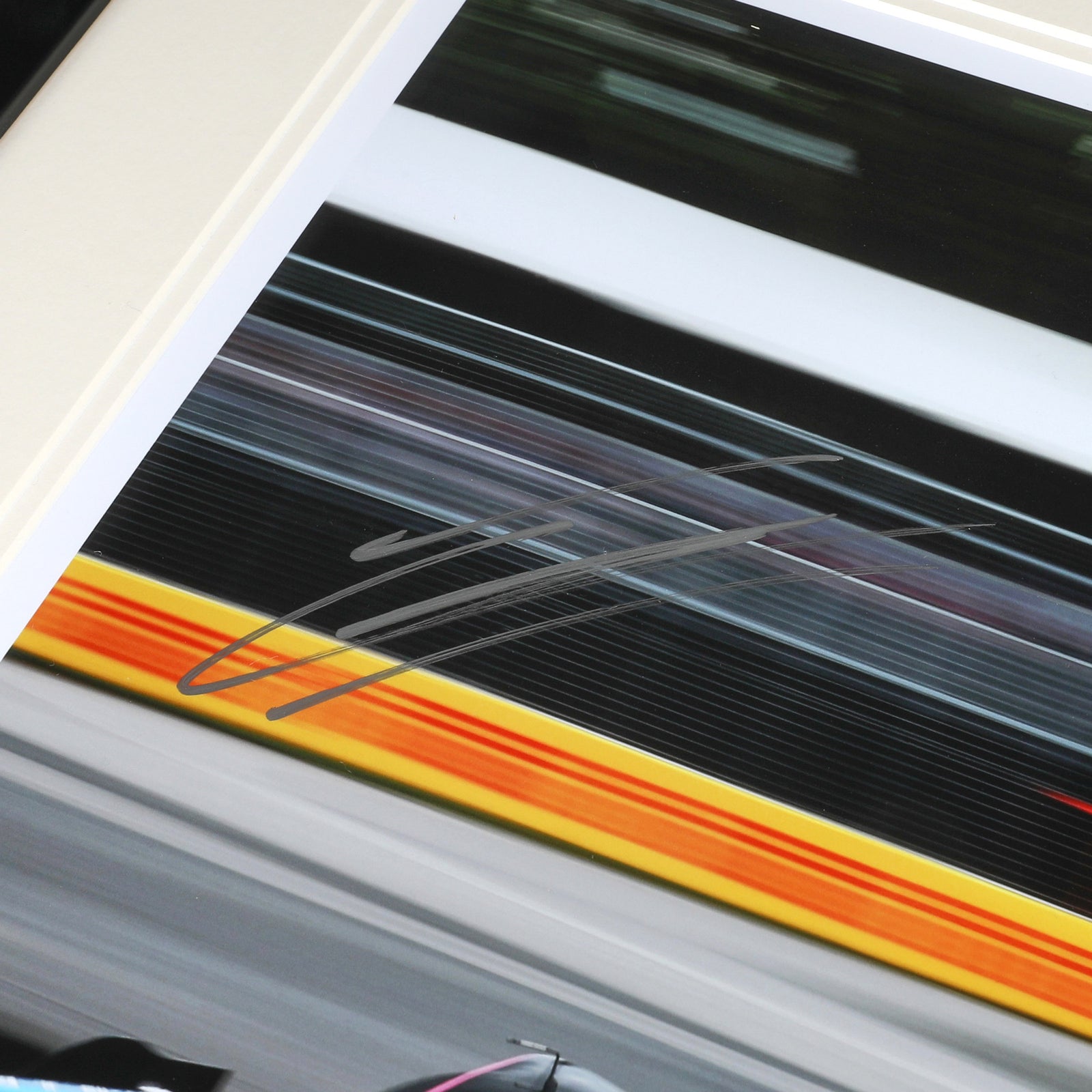 Esteban Ocon Signed 2023 BWT Alpine F1 Team Photo - Canadian GP