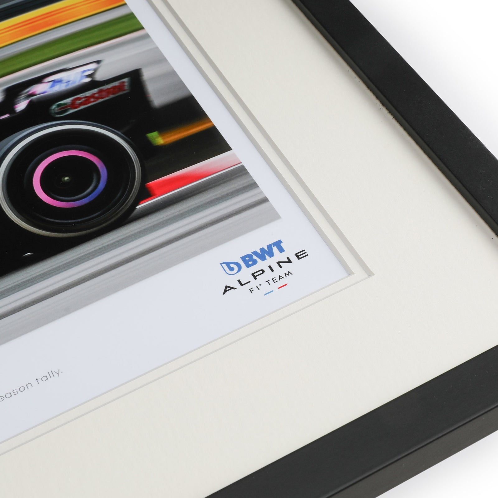 Esteban Ocon Signed 2023 BWT Alpine F1 Team Photo - Canadian GP