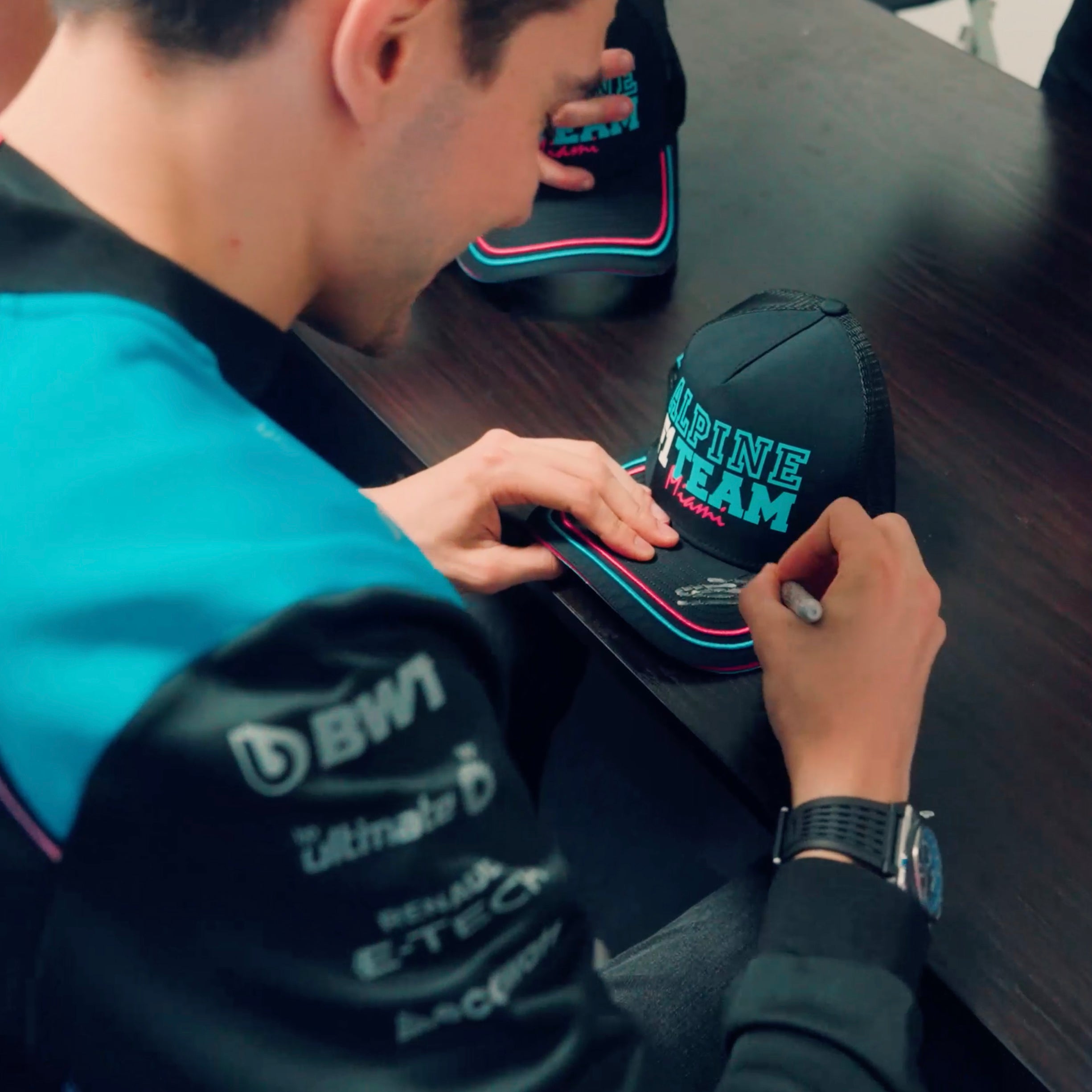 Esteban Ocon 2023 Signed BWT Alpine F1 Team Cap – Miami GP
