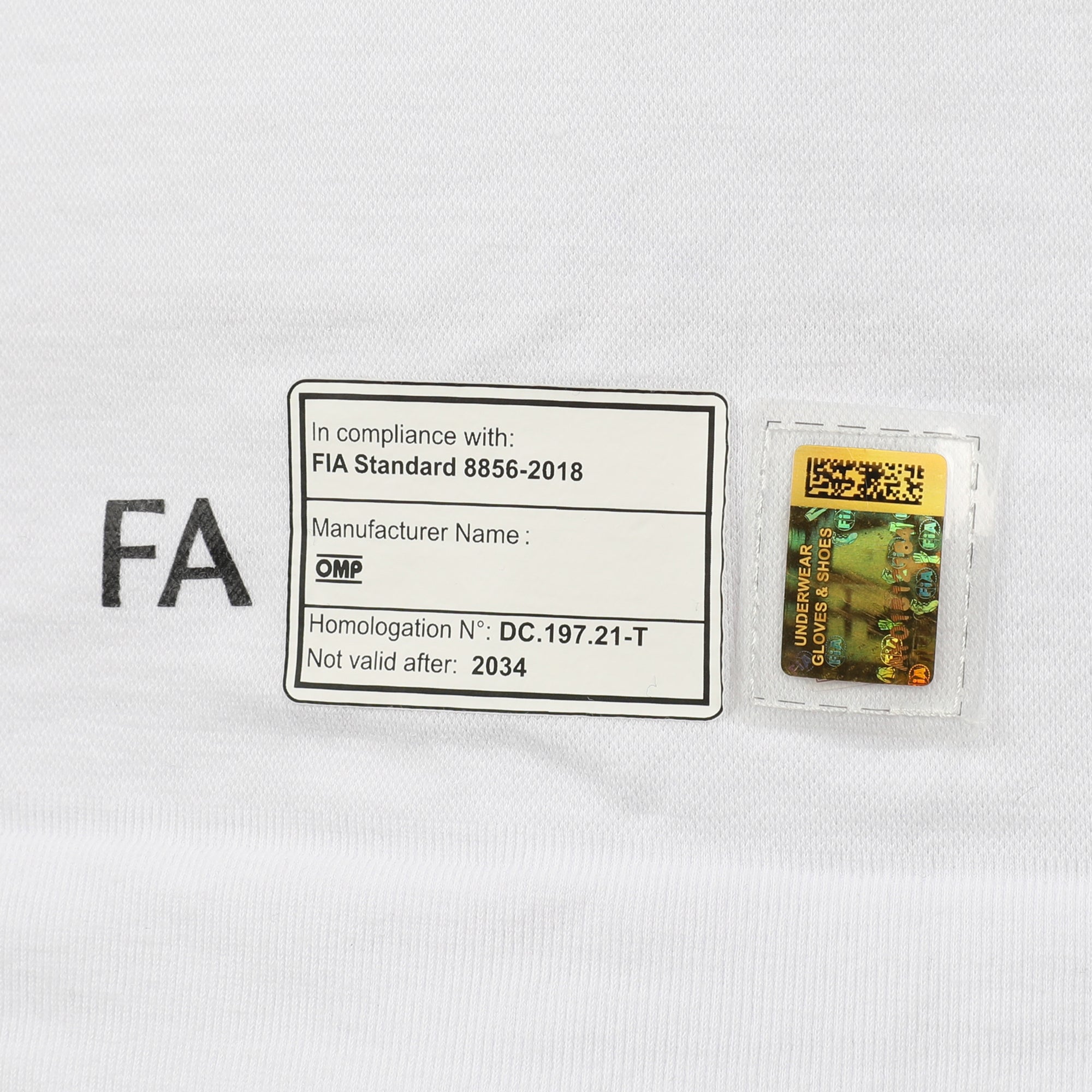 Fernando Alonso Un-Signed 2024 Aston Martin Aramco Formula One Team Grand Prix Used Nomex - White