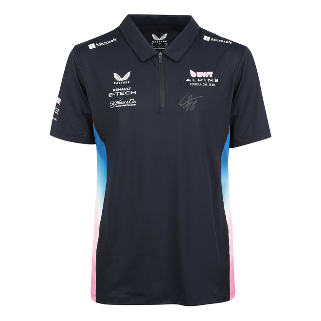 Franco Colapinto 2025 Signed BWT Alpine Formula One® Team Polo Shirt