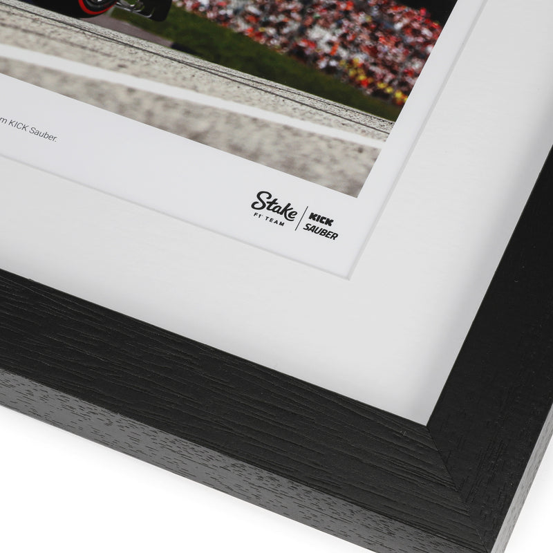 Gabriel Bortoleto 2025 Signed Print - Austrian GP