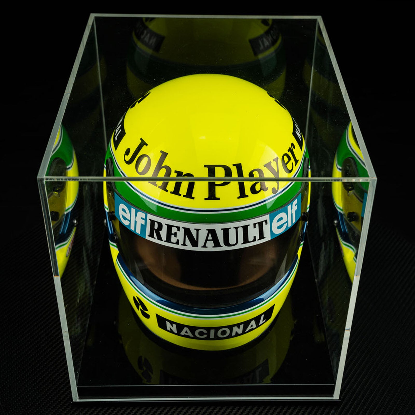 Ayrton Senna 1985 Official Bell Replica Helmet
