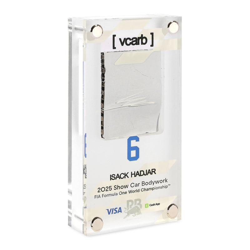 Isack Hadjar 2025 Visa Cash App Racing Bulls Replica Bodywork in Acrylic