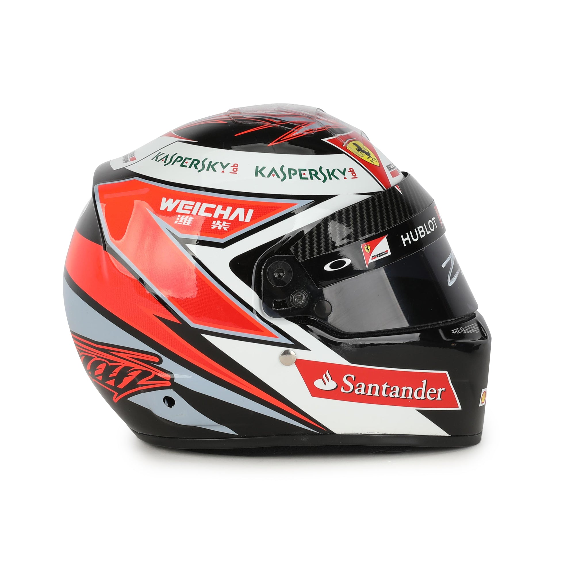Kimi Raikkonen Ferrari 2015 Signed 1:2 Scale Helmet