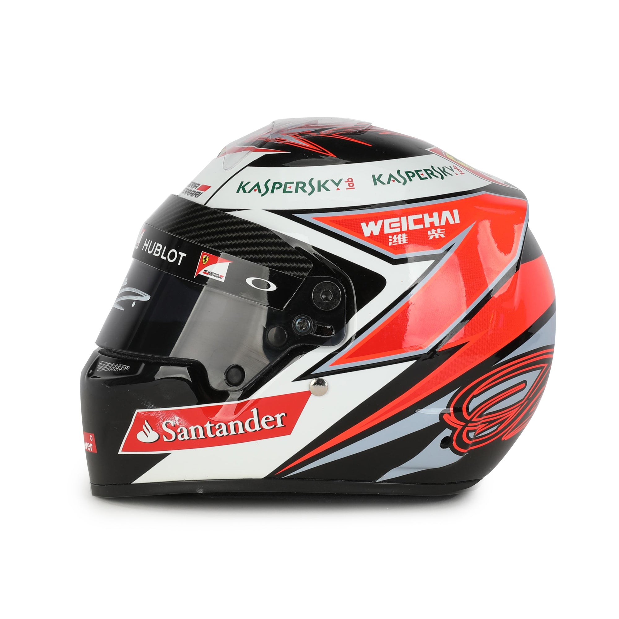 Kimi Raikkonen Ferrari 2015 Signed 1:2 Scale Helmet