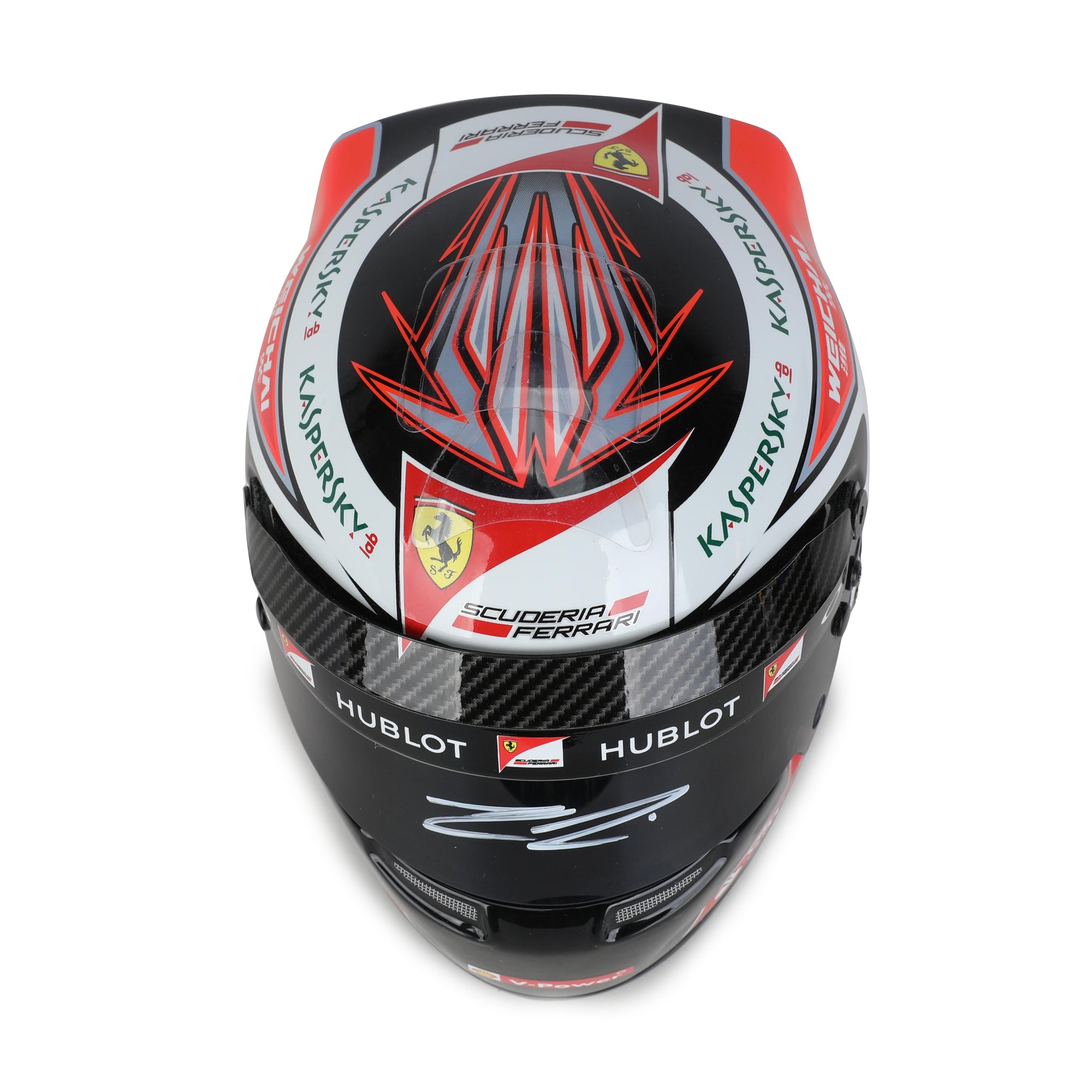 Kimi Raikkonen Ferrari 2015 Signed 1:2 Scale Helmet