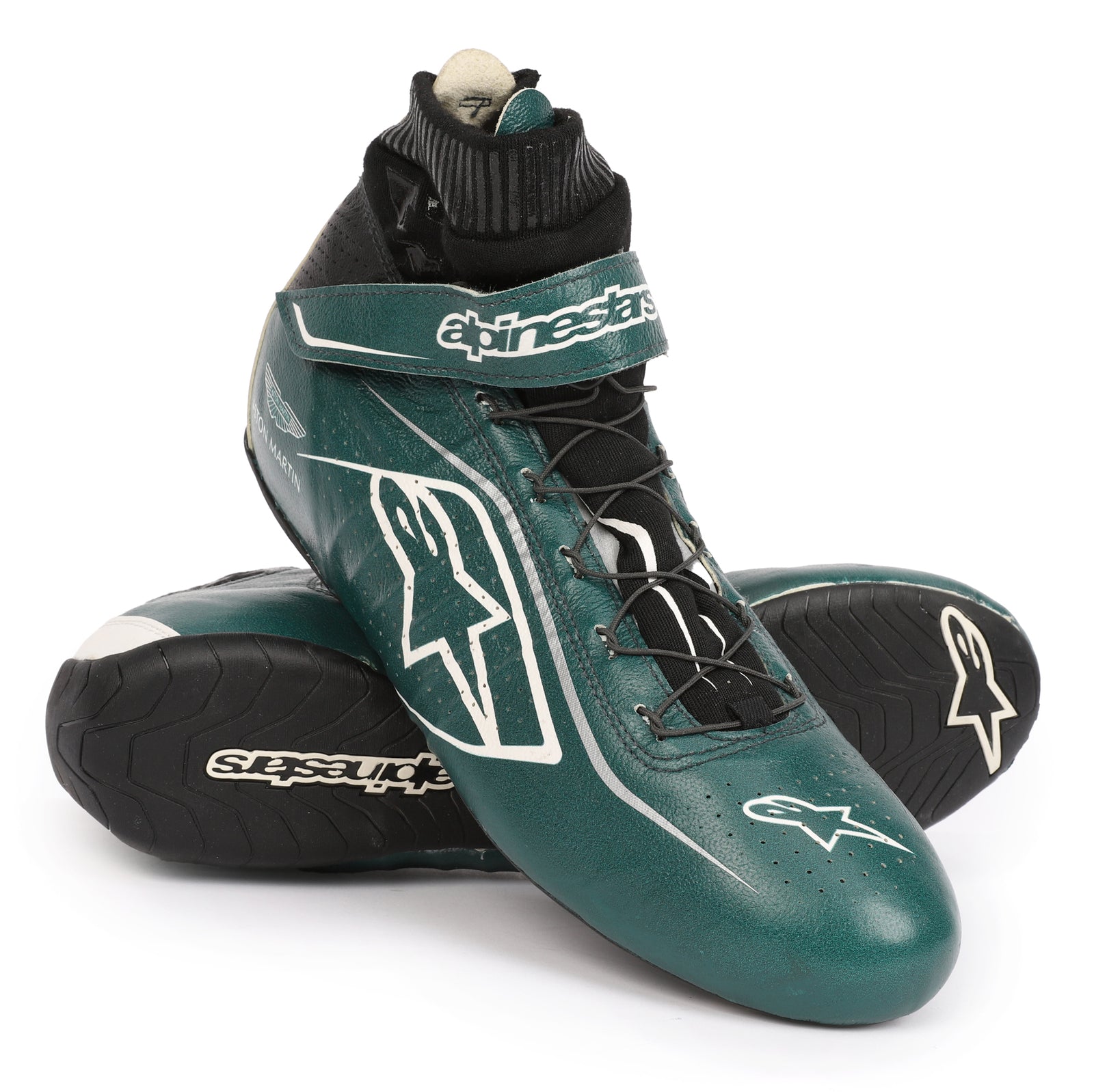 Lance Stroll 2022 Aston Martin Aramco Formula One Team Replica Race Boots