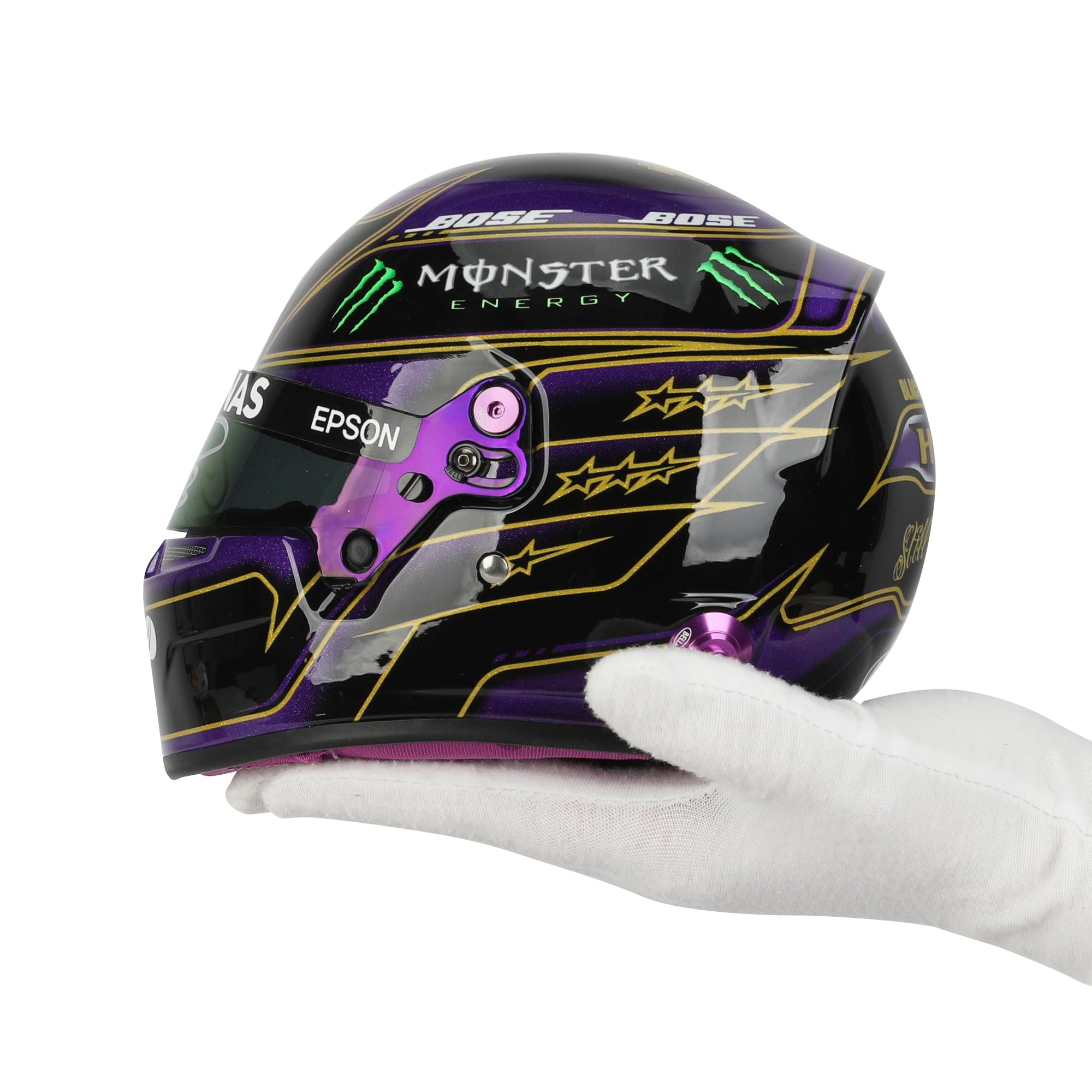 Lewis Hamilton Abu Dhabi 2020 Signed 1:2 Scale Helmet
