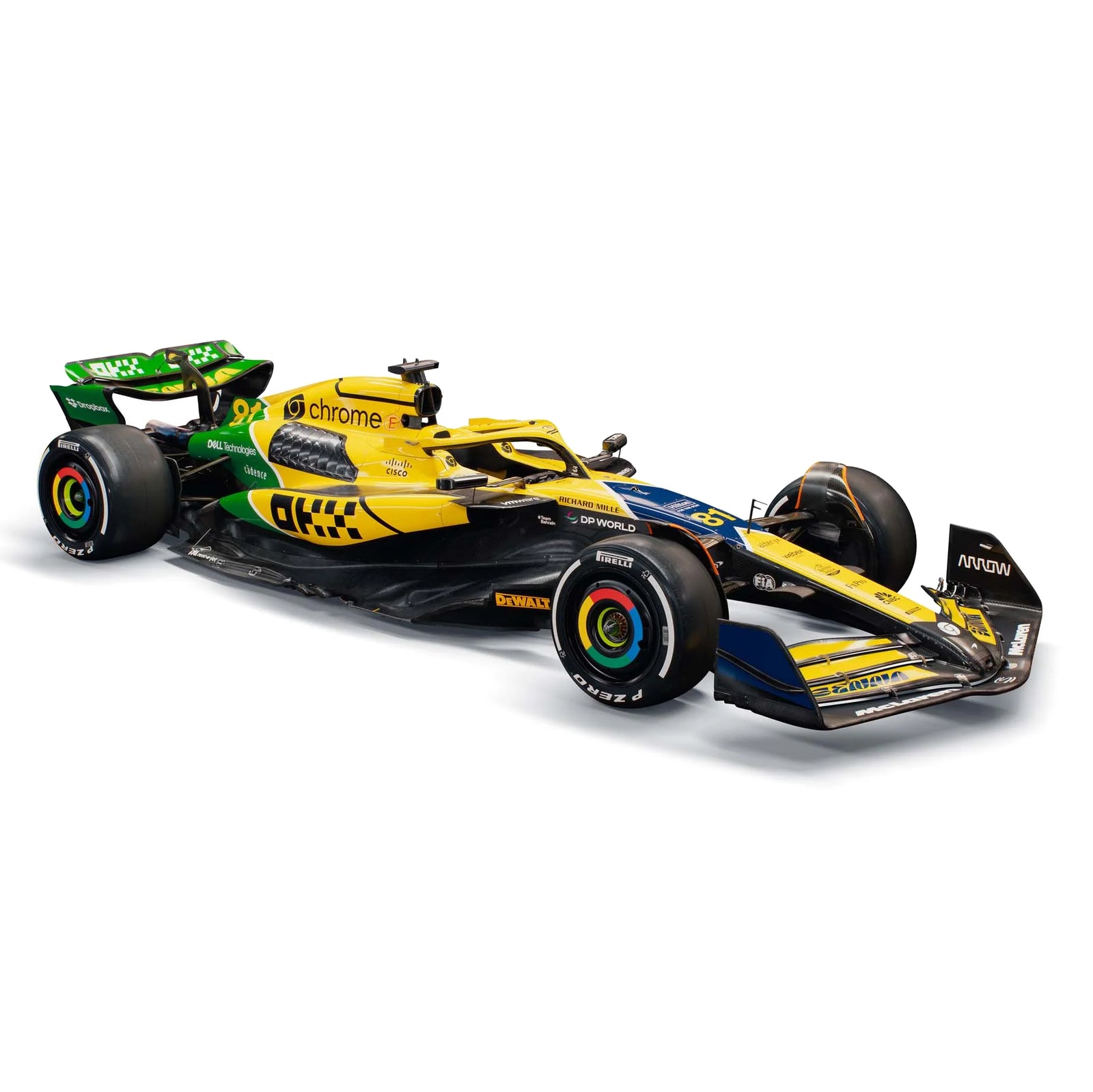 Limited Edition Oscar Piastri 2024 McLaren MCL38 1:8 Scale Model – Monaco GP
