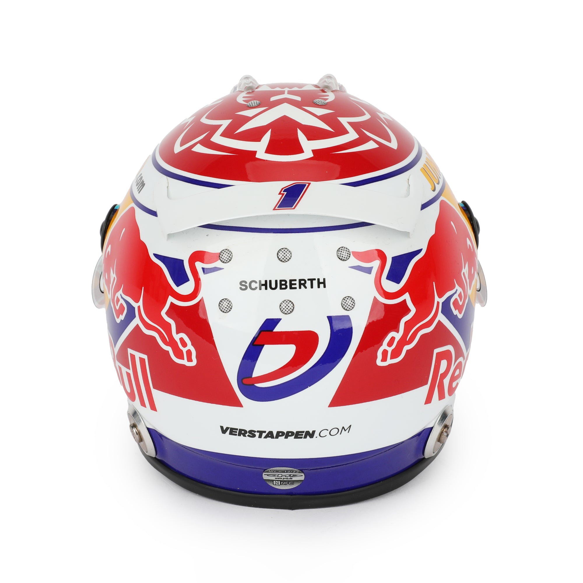 Max Verstappen 2022 Signed Red Bull Racing 1:2 Scale Helmet - Dutch GP