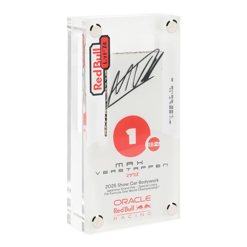 Max Verstappen 2025 Oracle Red Bull Racing Replica Bodywork in Acrylic - Japanese GP Edition