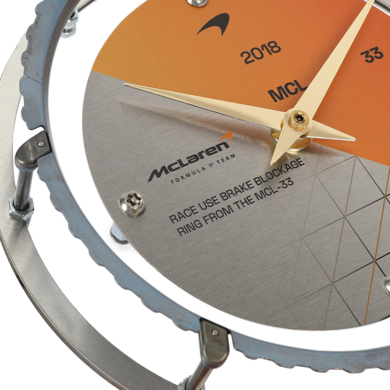 McLaren MCL33 Brake Blockage Ring Clock