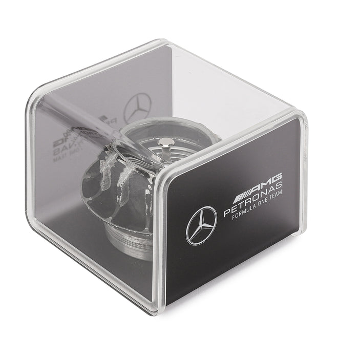 Mercedes AMG Petronas 2011 Grand Prix Used Wheel Nut in Display Case