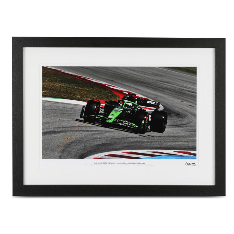 Nico Hülkenberg 2025 Signed Photo – Spanish GP