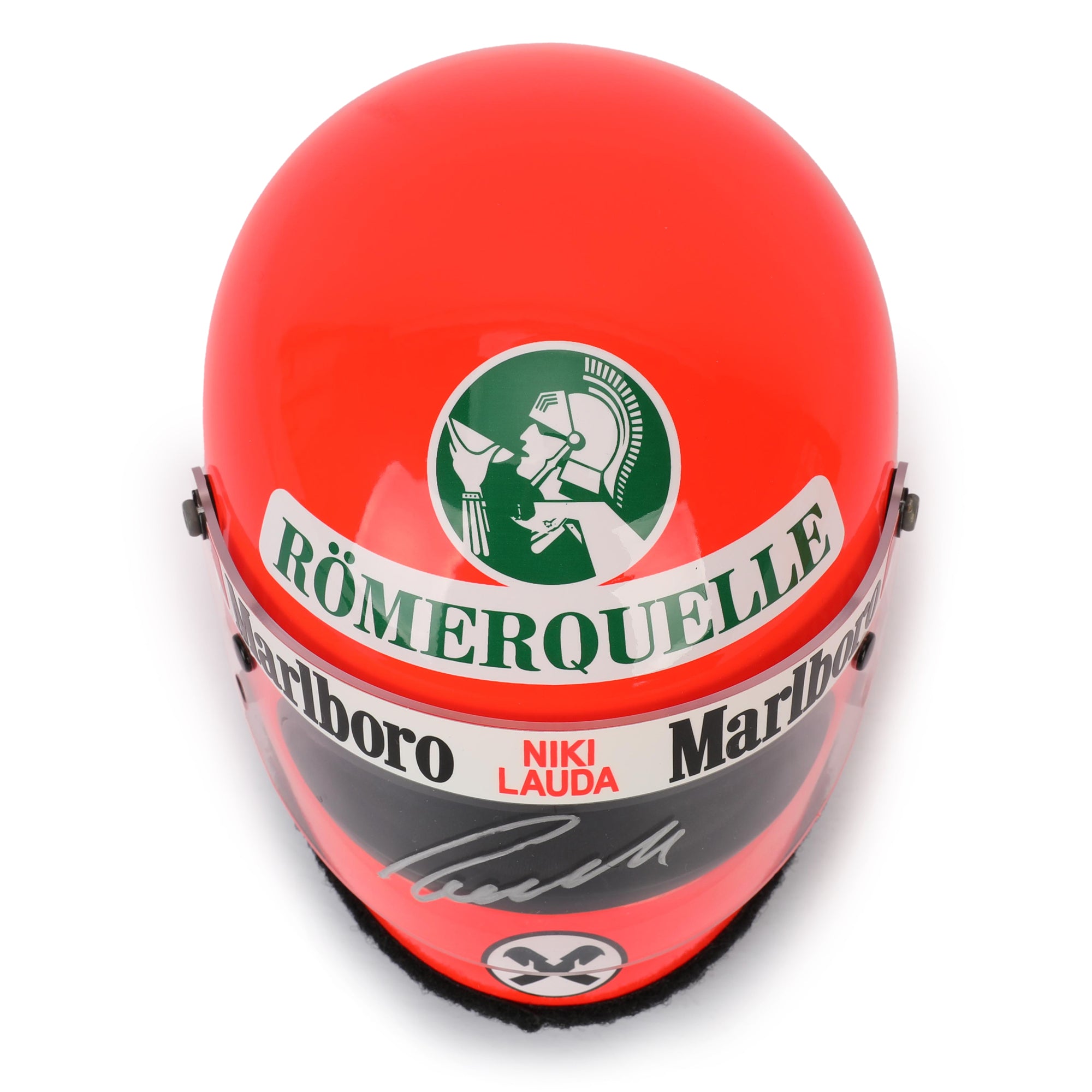 Niki Lauda 1976 Signed Replica 1.2 Scale Helmet
