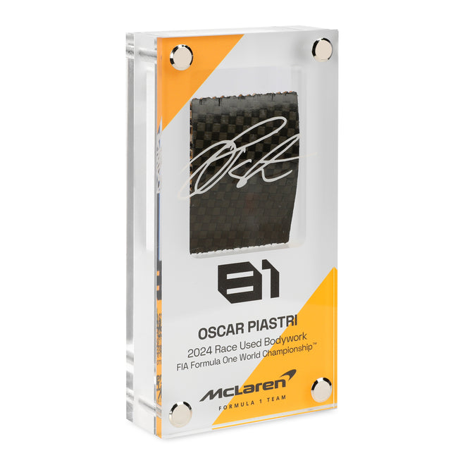 Oscar Piastri 2024 Bodywork in Acrylic