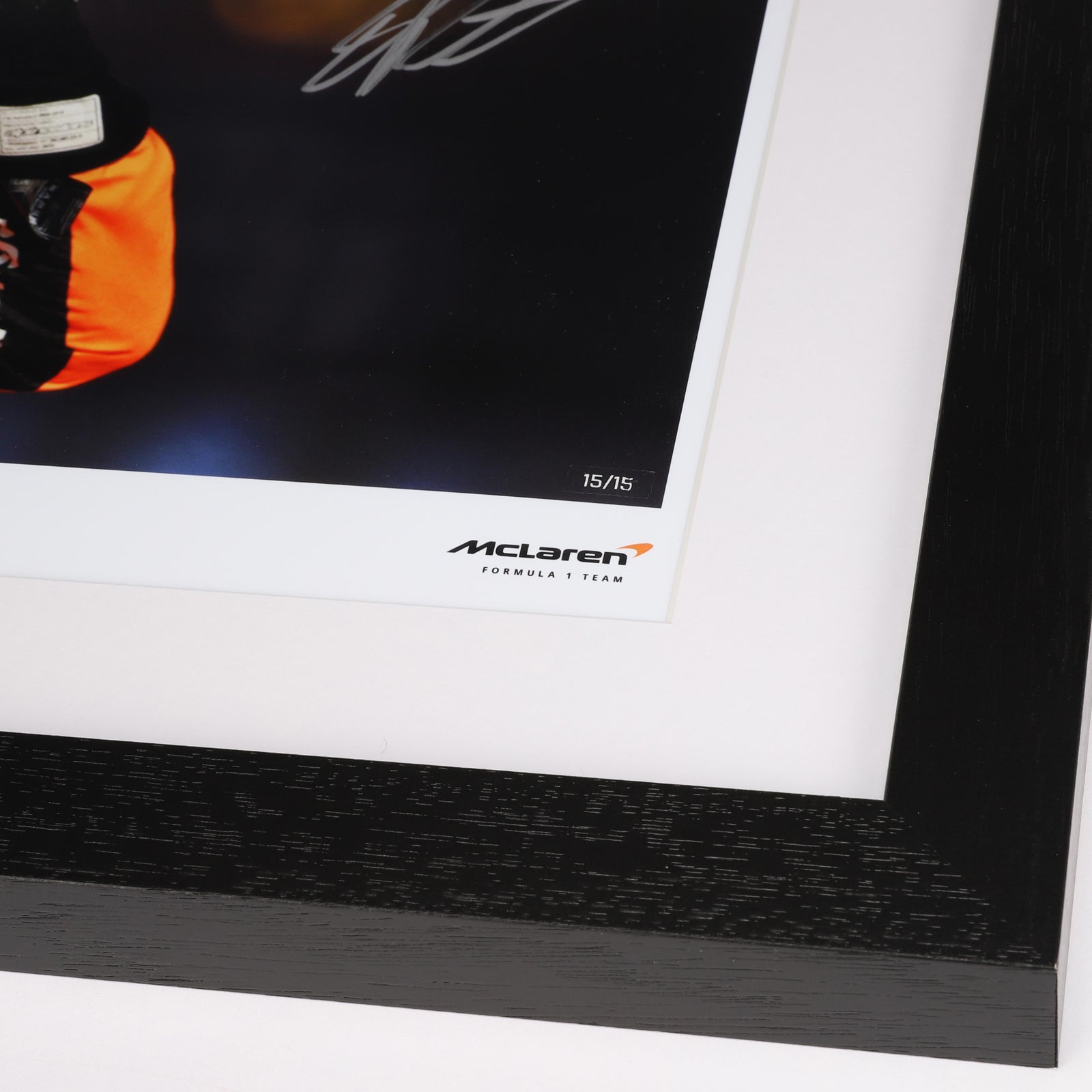 Limited Edition Oscar Piastri 2025 McLaren F1 Team Signed Photo - Chinese GP