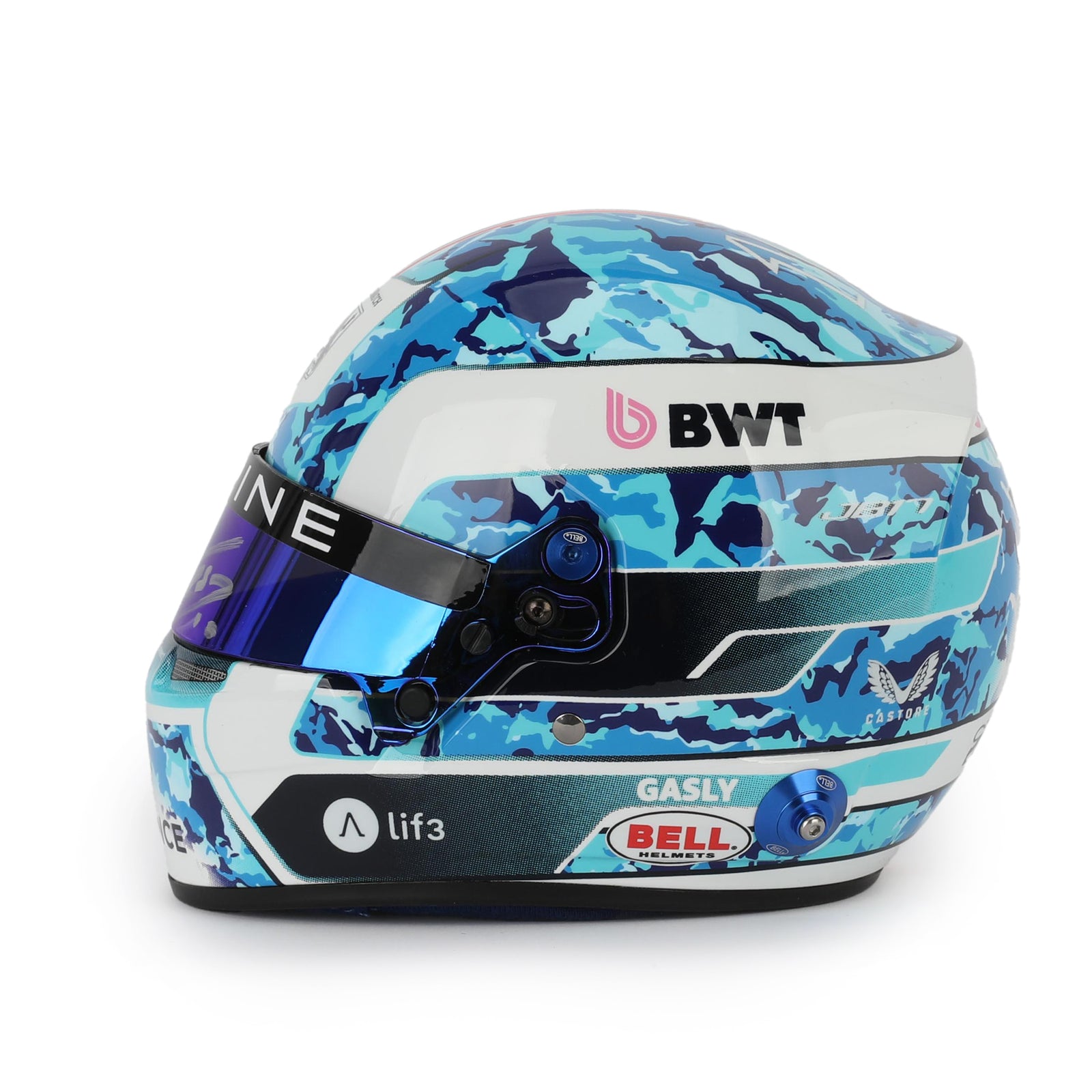 Pierre Gasly 2025 Signed 1:2 Scale Helmet