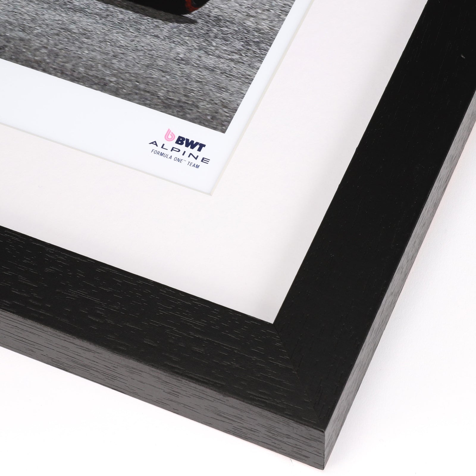 Pierre Gasly Signed 2025 BWT Alpine F1 Team Photo - Bahrain GP