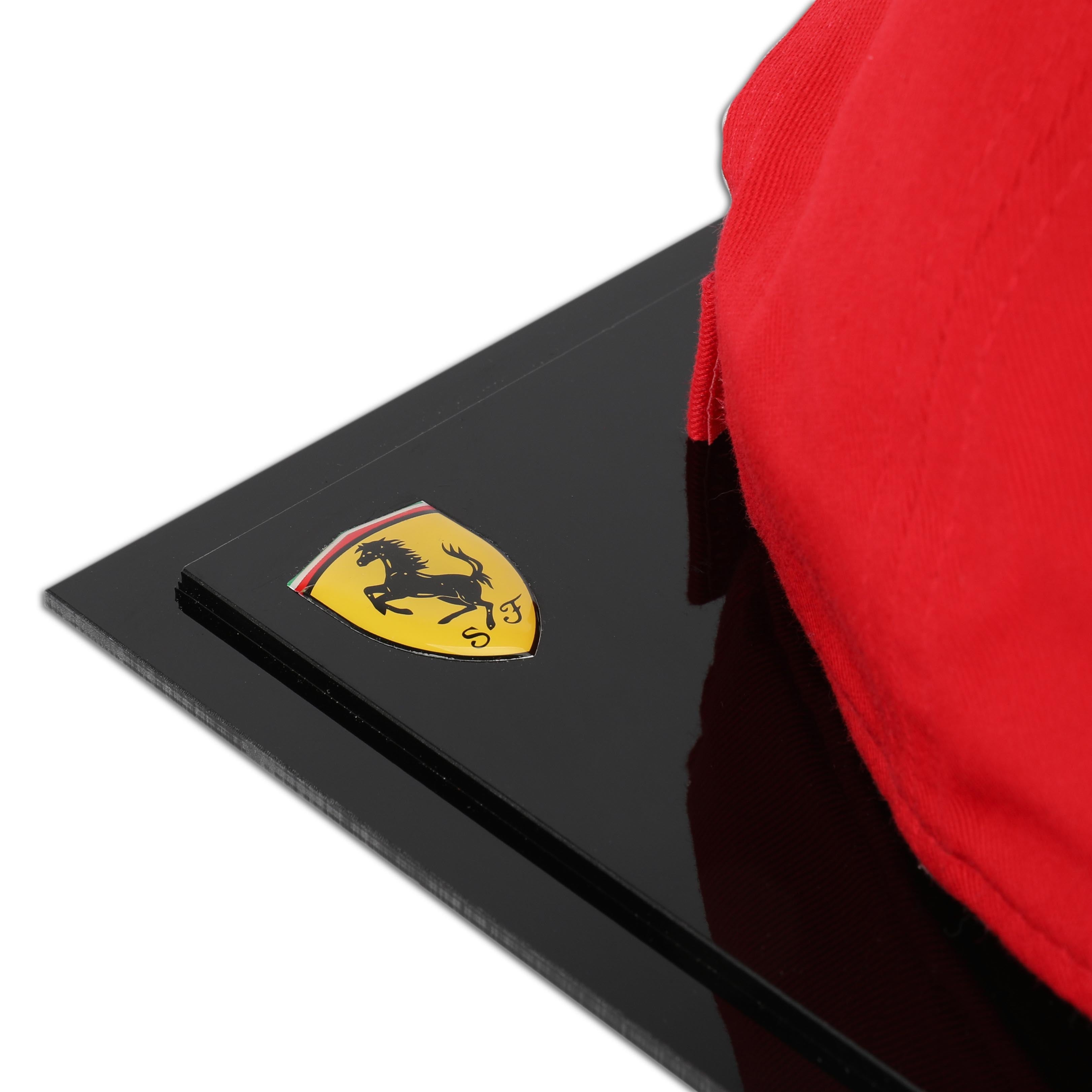 Kimi Räikkönen & Sebastian Vettel 2018 Signed Scuderia Ferrari Kaspersky Cap