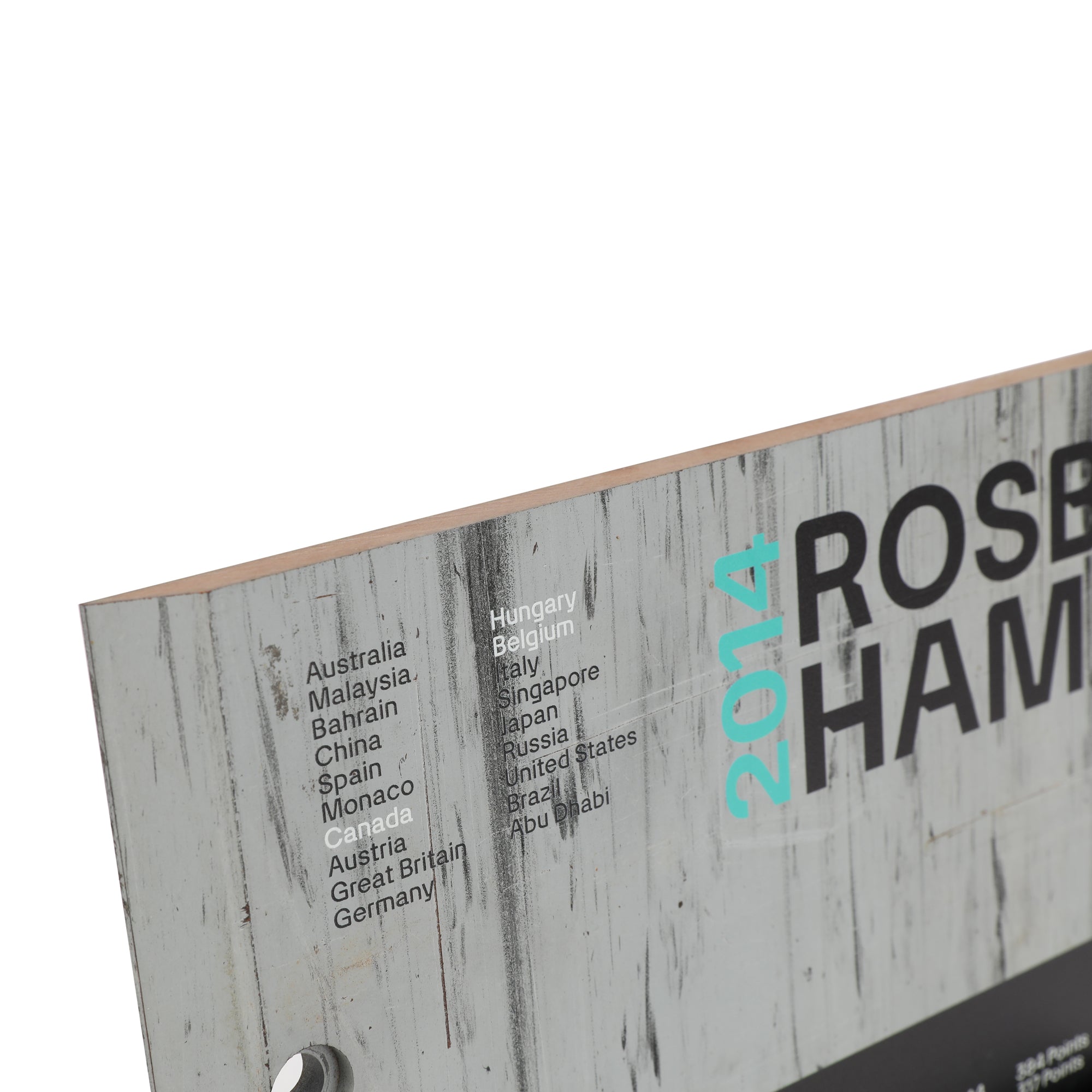 Mercedes-AMG F1 Team 2014 Desktop Skid Plank