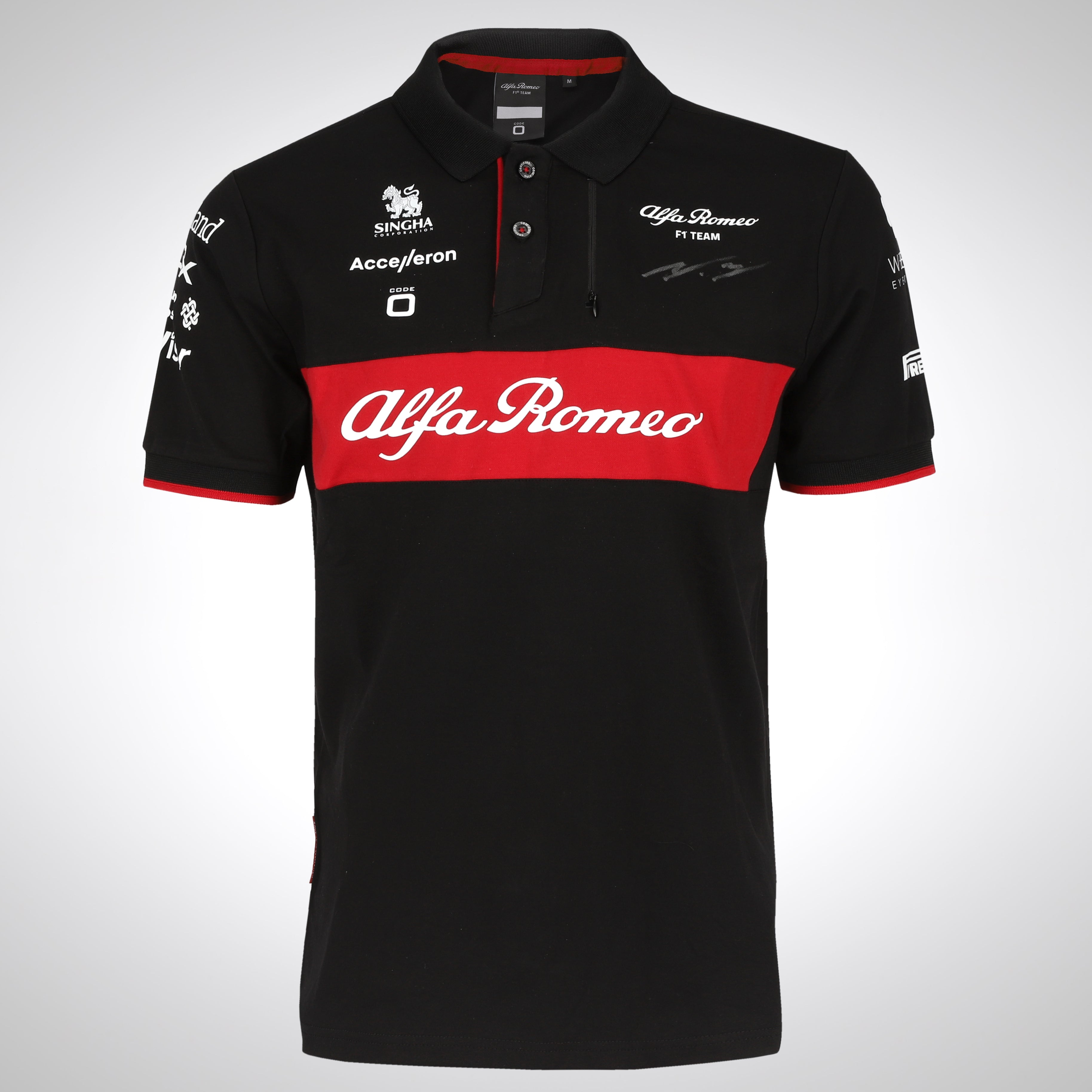 Valtteri Bottas 2023 Signed Alfa Romeo F1 Team Stake Polo Shirt