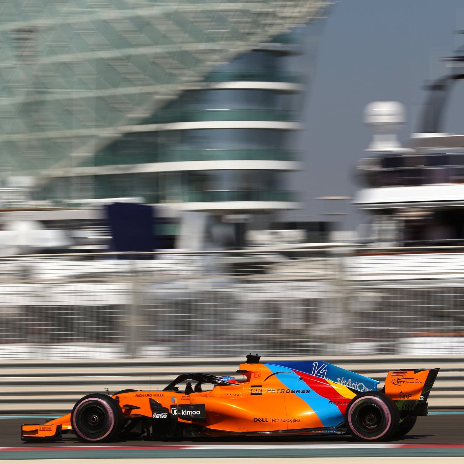 Fernando Alonso 2018 McLaren Bodywork in Acrylic