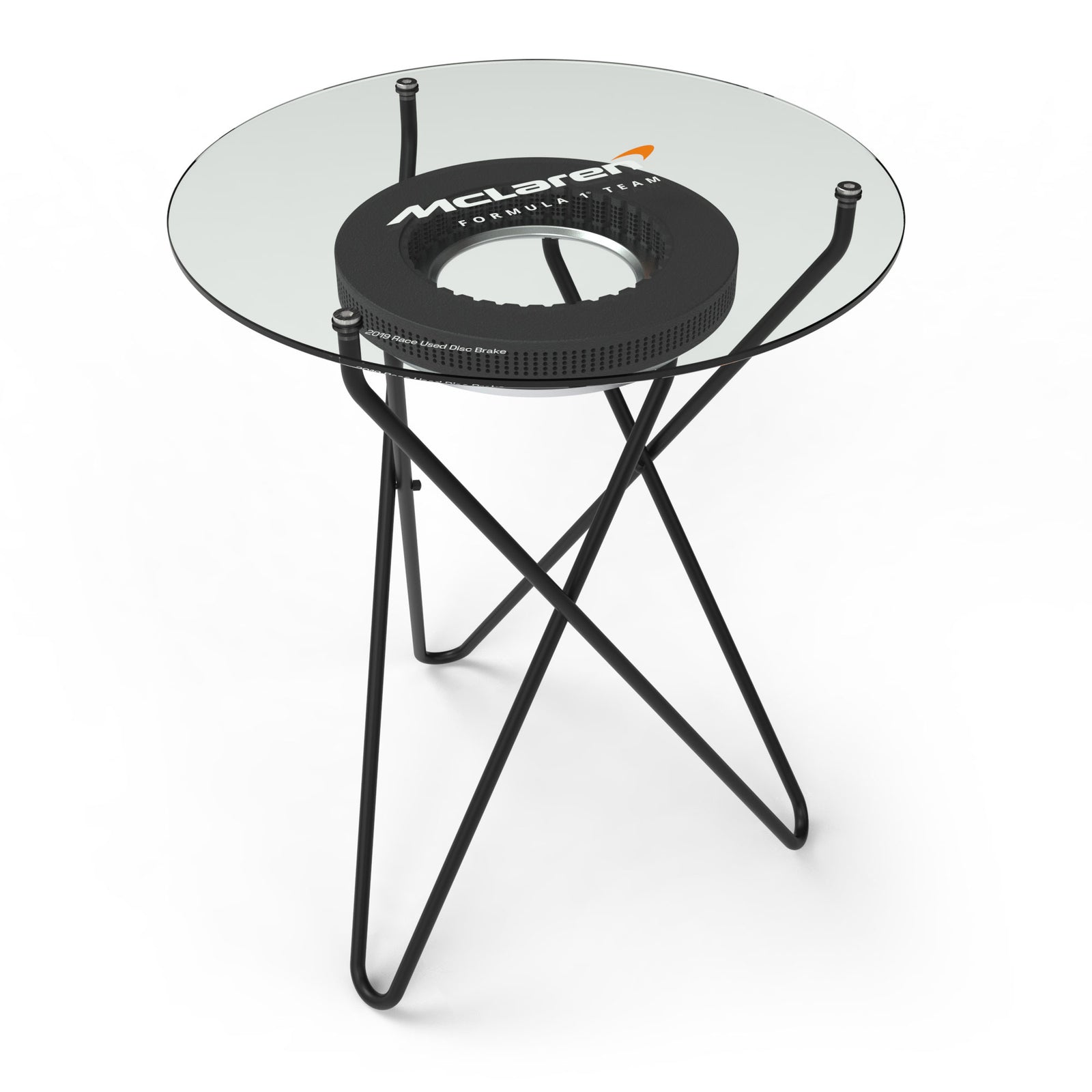 McLaren F1 Team 2019 Grand Prix Used Brake Disc Table