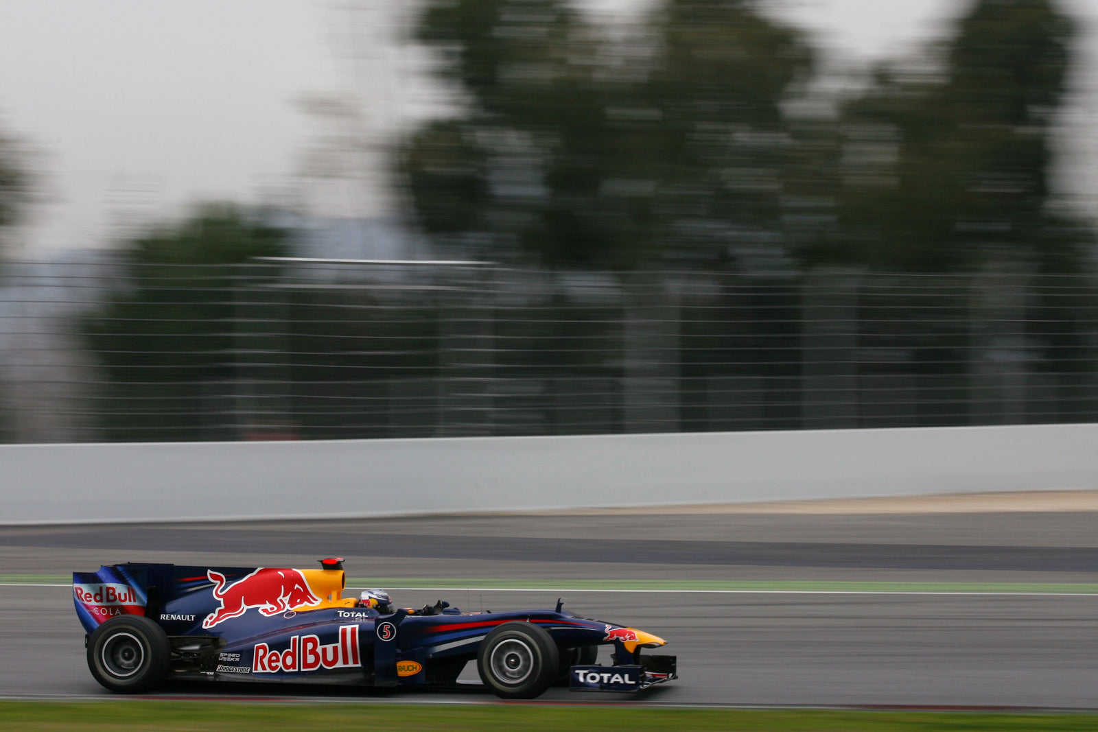 Limited Edition Sebastian Vettel 2010 Red Bull Racing 'Simply Cola' Bodywork & Photo