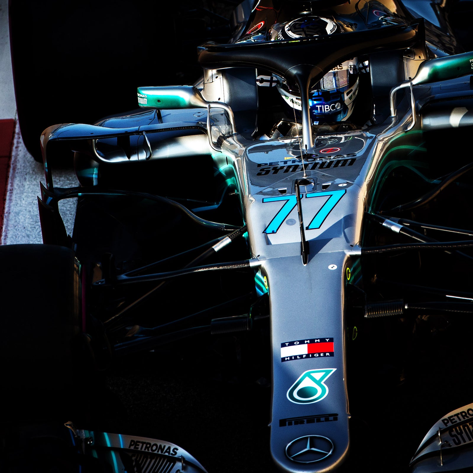 Valtteri Bottas 2018 Race Weekend Used Mercedes-AMG Petronas F1 Team Race Suit - Abu Dhabi