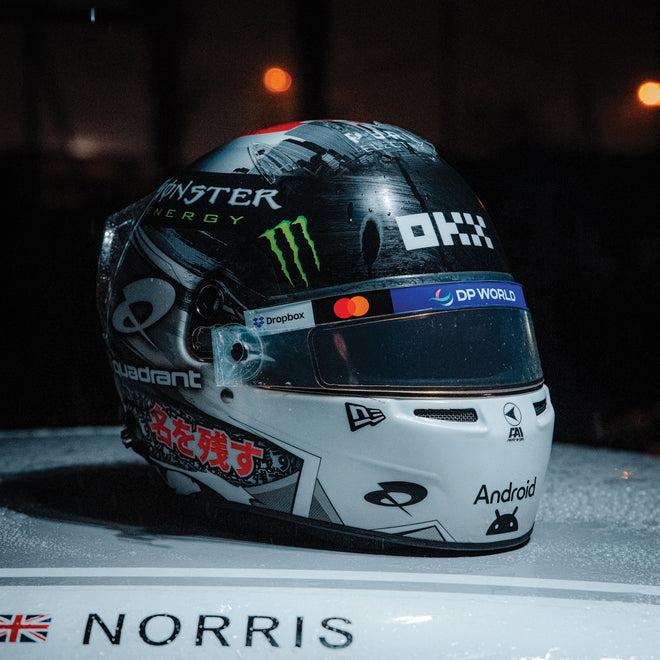 Lando Norris 2025 1:2 Scale Helmet - Japanese GP