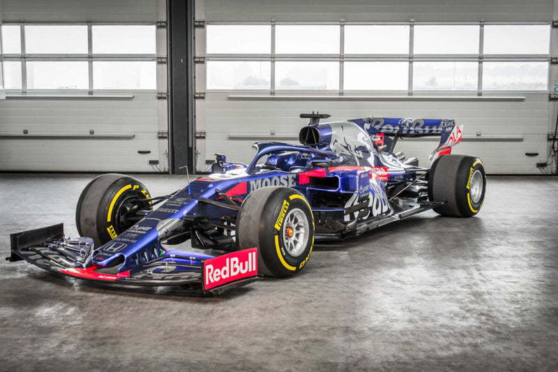 2019 Toro Rosso STR14-04 P2 Finishing Rolling Chassis