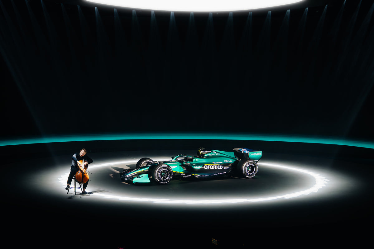 2026 Aston Martin AMR26 Show Car in the wild