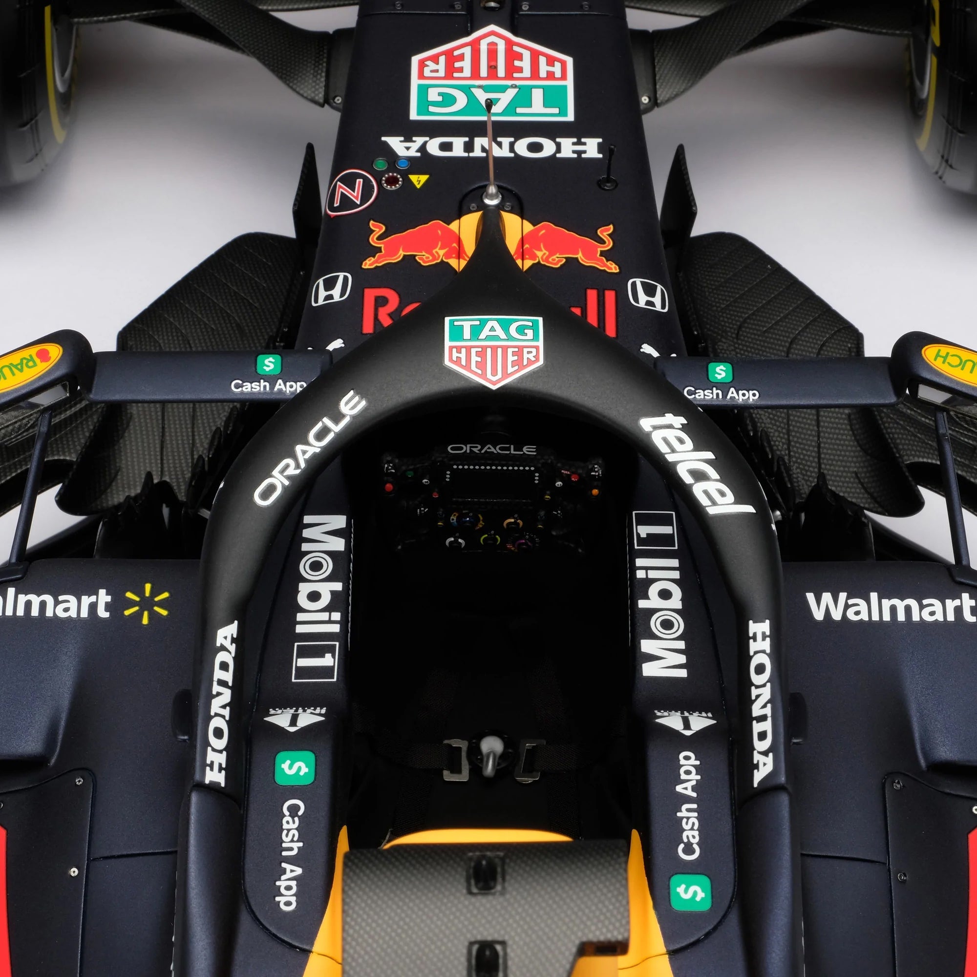 Sergio Perez 2021 Oracle Red Bull Racing F1 Team RB16B 1:8 Scale Model – Abu Dhabi GP
