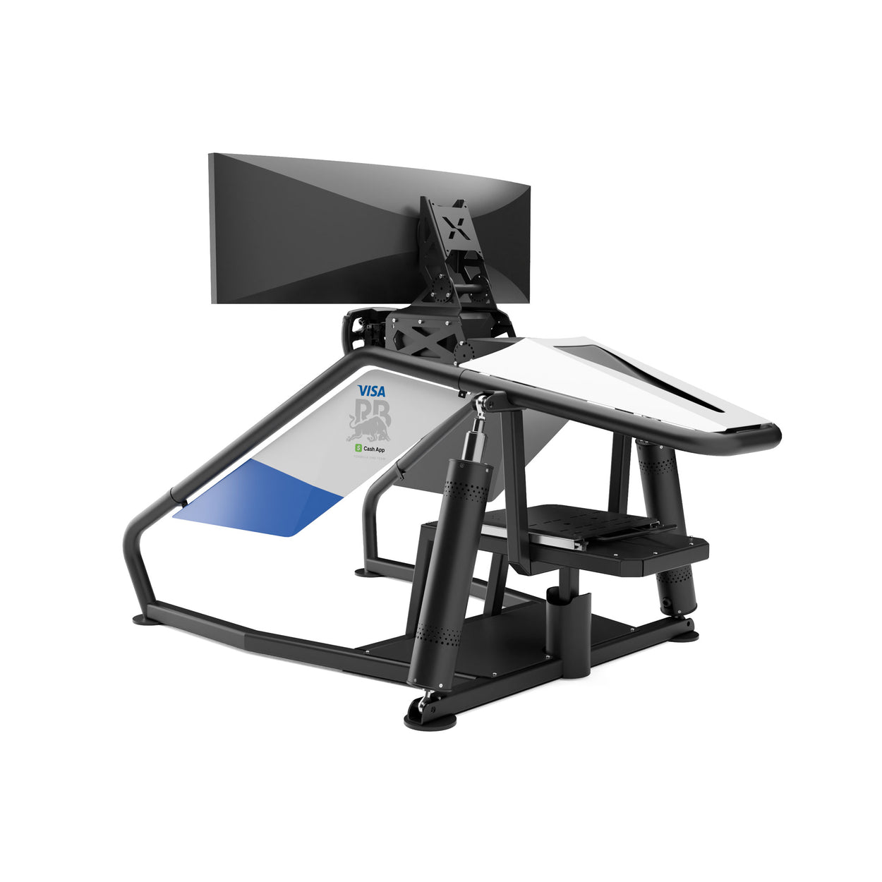 Visa Cash App Racing Bulls F1® Team X Wav Static Simulator, Formula 1-inspired racing simulator and premium collector display for motorsport enthusiasts