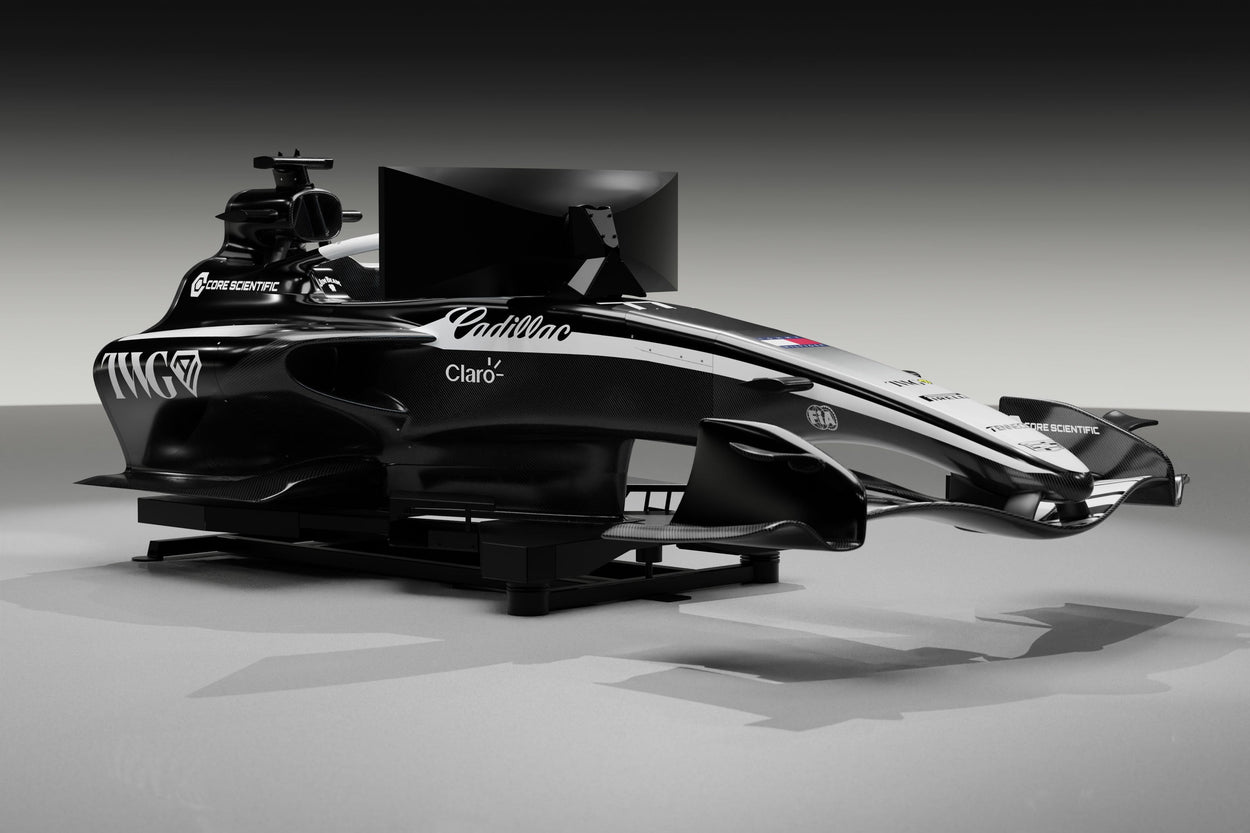 Official Cadillac Formula One Team 2026 MAC-26 simulator celebrating Formula 1 engineering, premium collector piece for racing fans