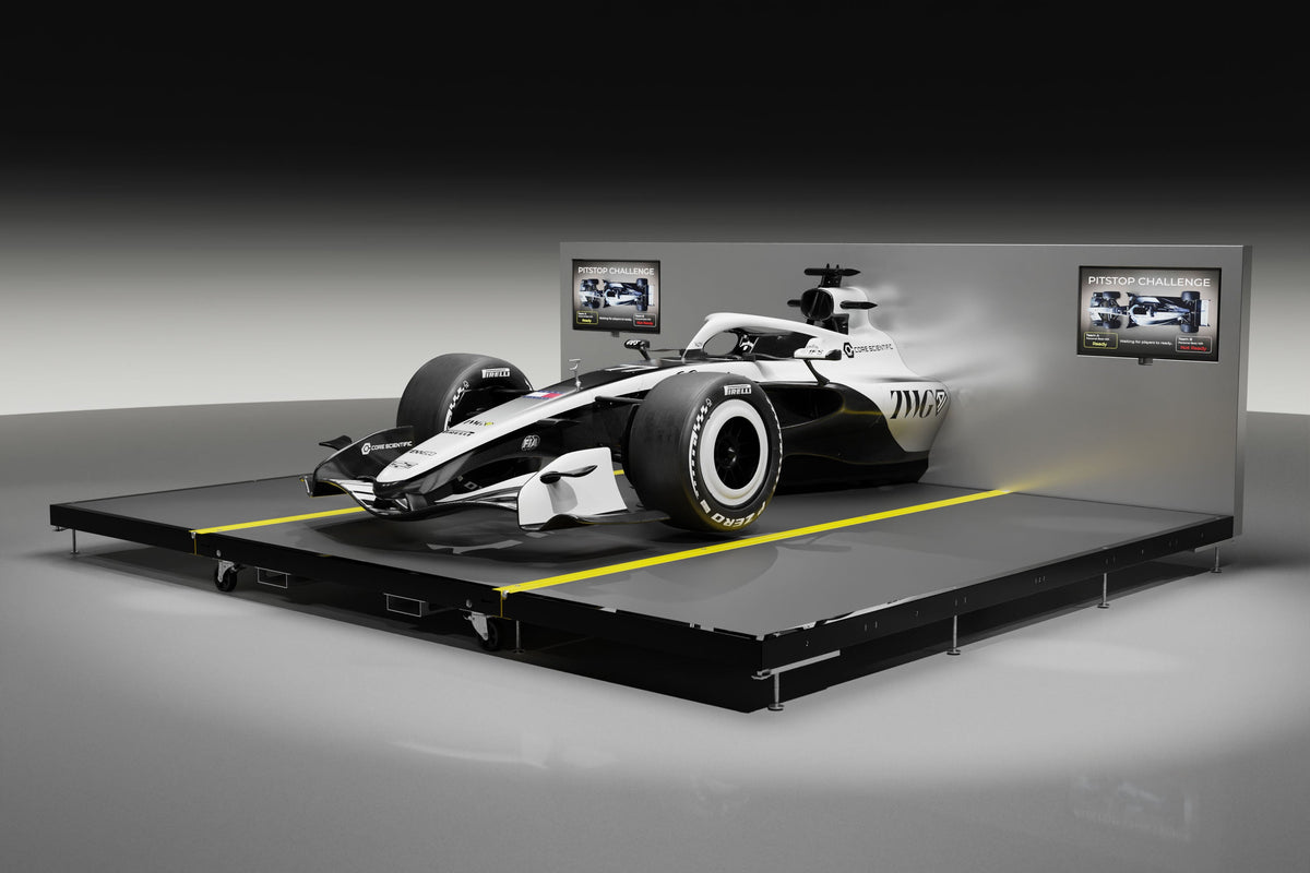 Official 2026 Cadillac Formula One® Team MAC-26 Pit Stop Rig