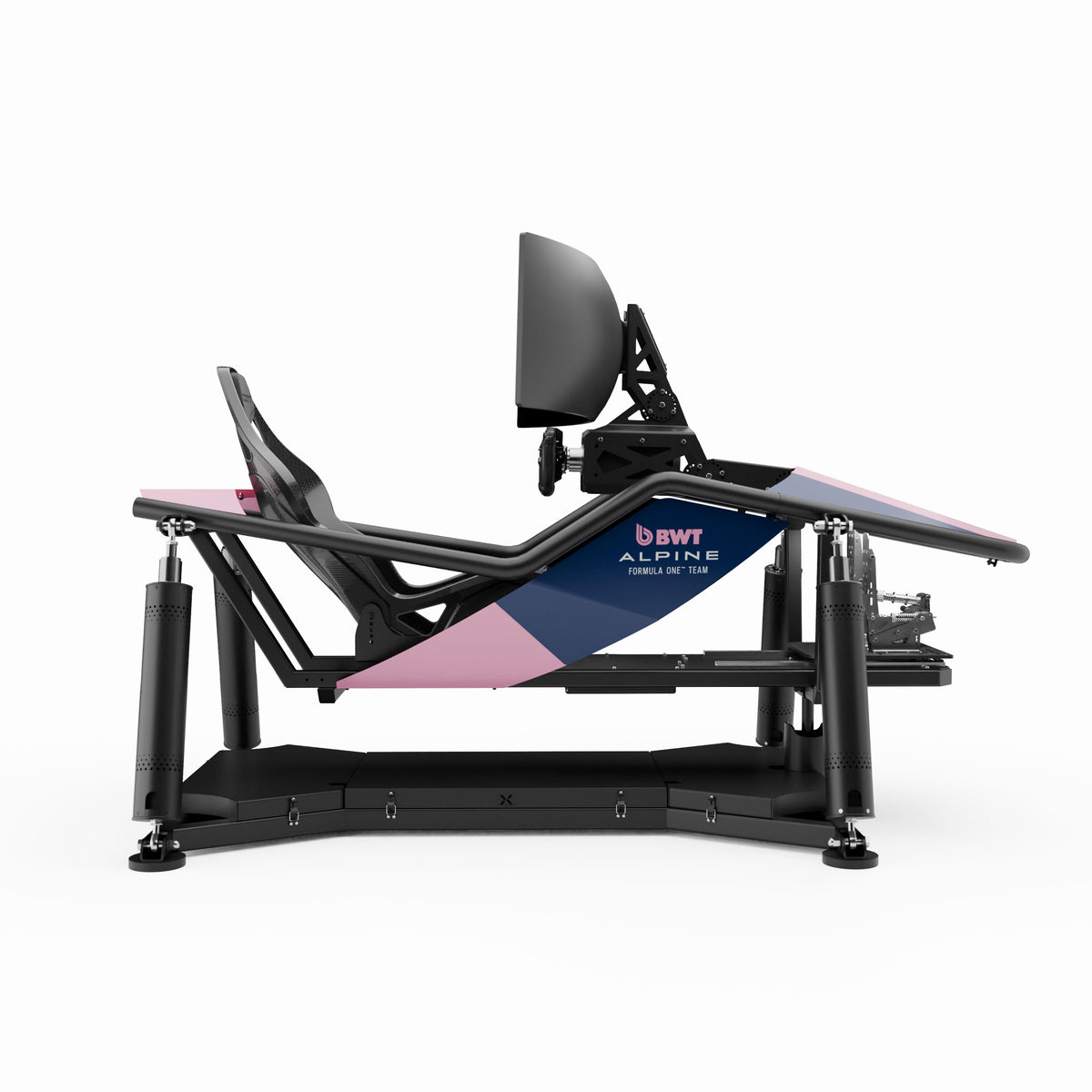 BWT Alpine F1 Team X6 motion simulator full motion racing cockpit immersive motorsport experience